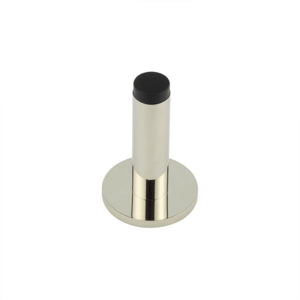 Burlington Plain Wall Mounted Door Stops Knurled Rose