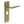 Mayfair Door Handle Bathroom Backplate Antique Brass
