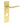 Mayfair Door Handle Din Bathroom Backplate Satin Brass