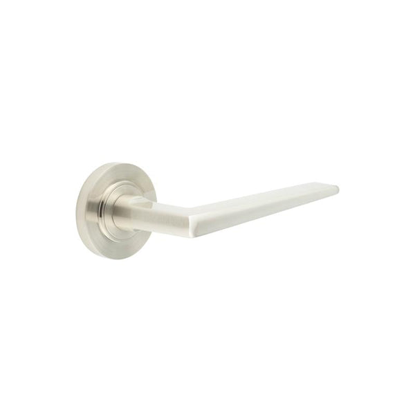 Burlington Mayfair Door Handles On Plain Rose