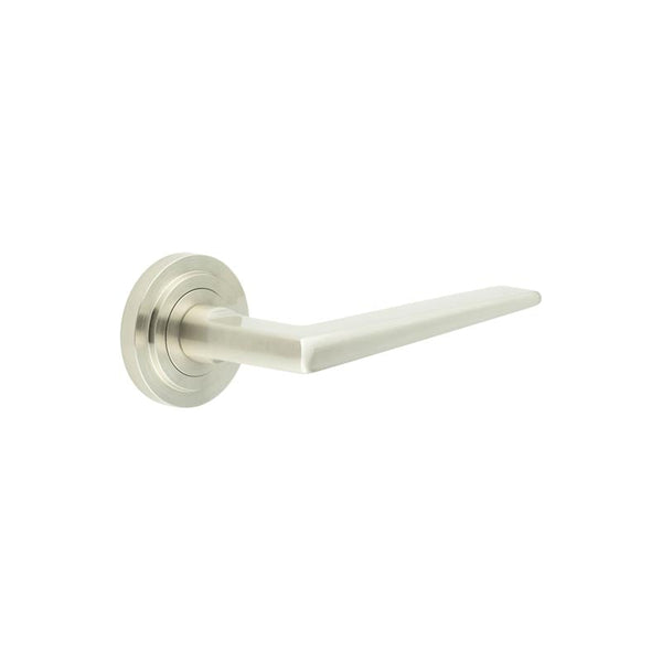 Burlington Mayfair Door Handles On Stepped Rose