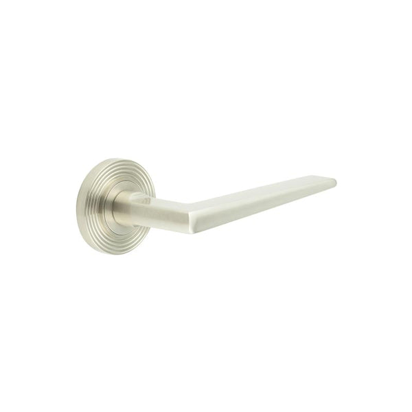 Burlington Mayfair Door Handles On Reeded Rose
