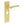 Fitzrovia Door Handle Bathroom Backplate Satin Brass