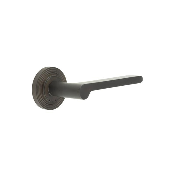 Burlington Fitzrovia Door Handles On Reeded Rose