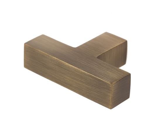 Burlington Trafalgar T Bar Square Cabinet Knobs
