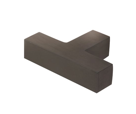 Burlington Trafalgar T Bar Square Cabinet Knobs