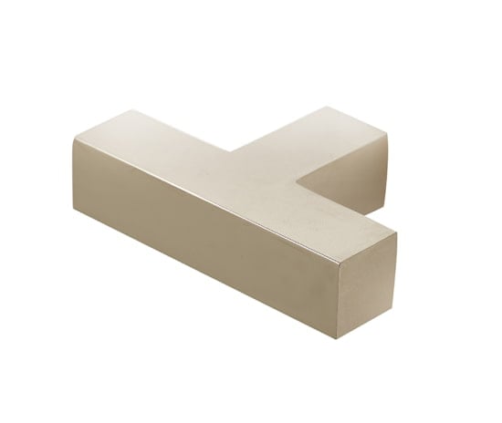 Burlington Trafalgar T Bar Square Cabinet Knobs