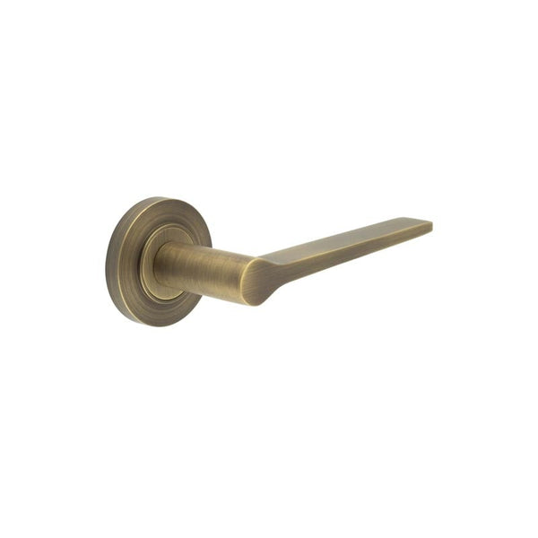 Burlington Knightsbridge Door Handles On Plain Rose