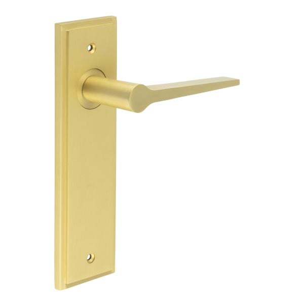 Burlington Knightbridge Door Handle Latch Backplate