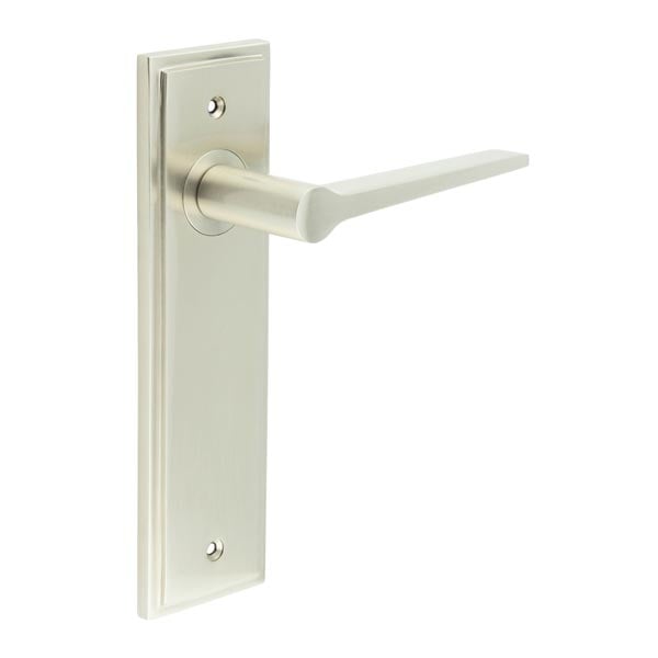 Burlington Knightbridge Door Handles Latch Backplate