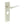 Knightbridge Door Handle Bathroom Backplate Satin Nickel