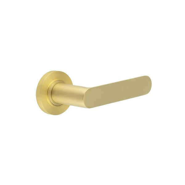 Burlington Kensington Door Handles On Plain Rose