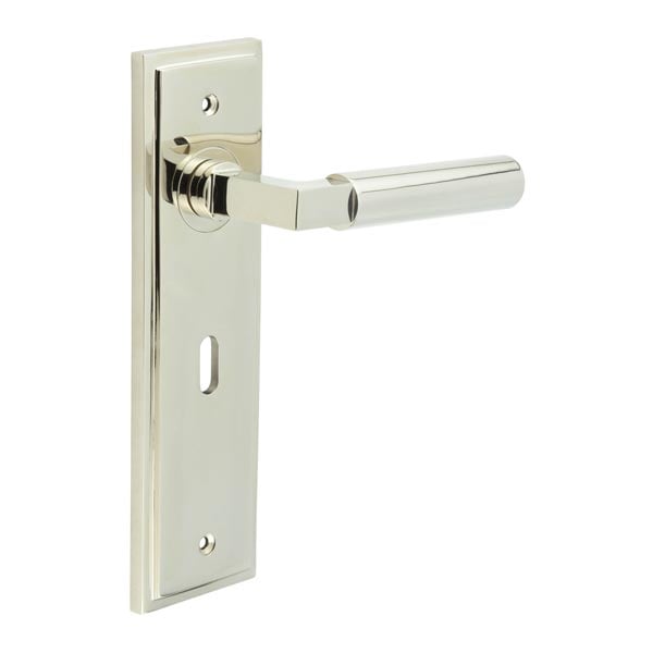 Burlington Westminster Door Handle Lock Backplate
