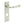 Highgate Door Handle Din Bathroom Backplate Polished Nickel