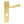 Highgate Door Handle Din Bathroom Backplate Satin Brass