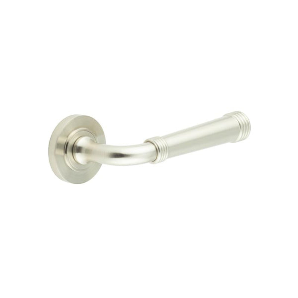 Burlington Highgate Door Handles On Plain Rose