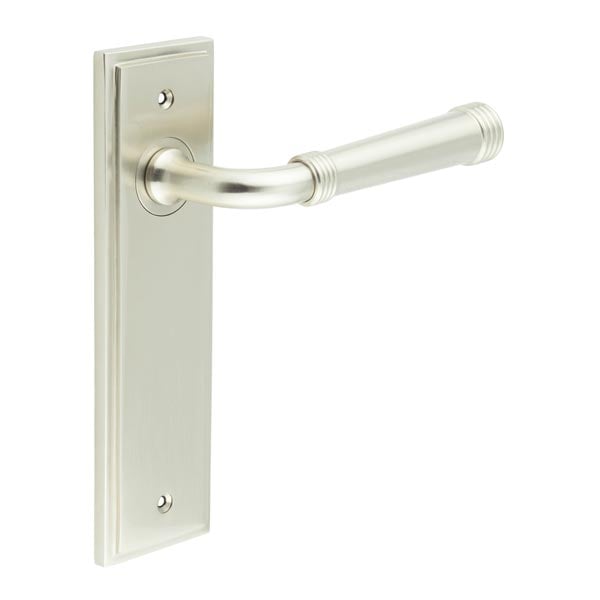 Burlington Highgate Door Handles Latch Backplate