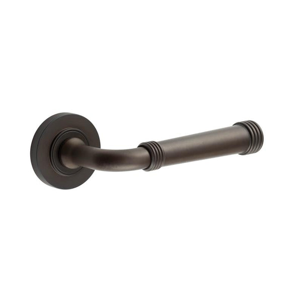Burlington Highgate Door Handles On Plain Rose