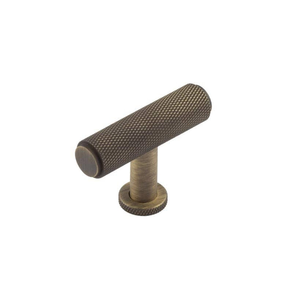 Burlington Piccadilly Knurled T Bar Cabinet Knobs