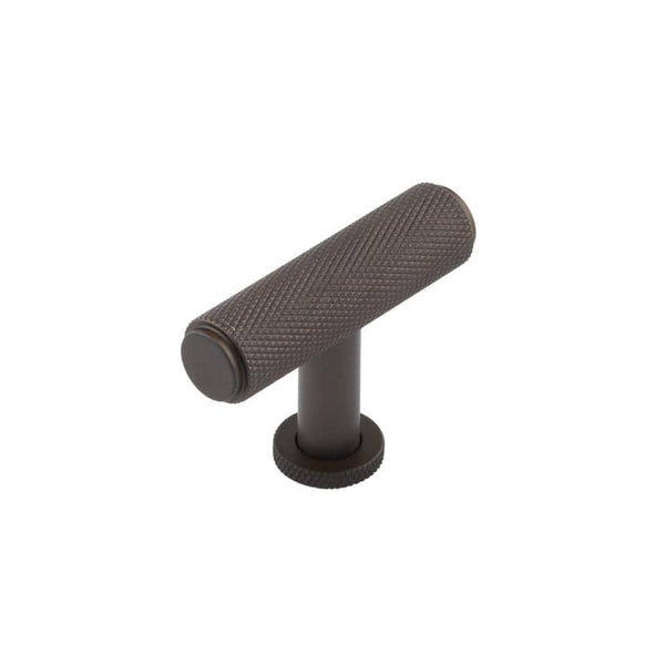 Burlington Piccadilly Knurled T Bar Cabinet Knobs
