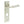 Piccadilly Door Handle Din Bathroom Backplate Satin Nickel