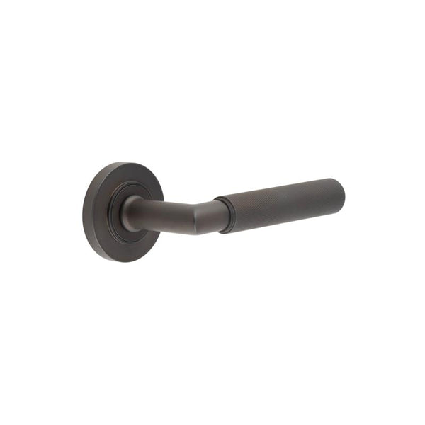 Burlington Piccadilly Door Handles On Plain Rose by Burlington By Frelan