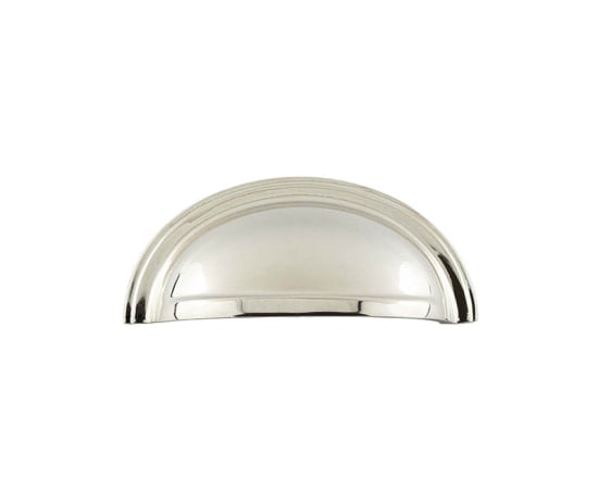 Burlington Cup Pulls - Polished Nickel