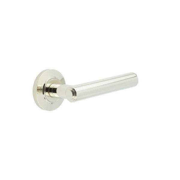 Burlington Richmond Door Handles On Chamfered Rose