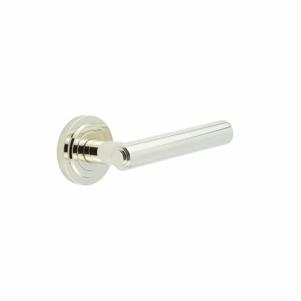 Burlington Richmond Door Handles On Stepped Rose
