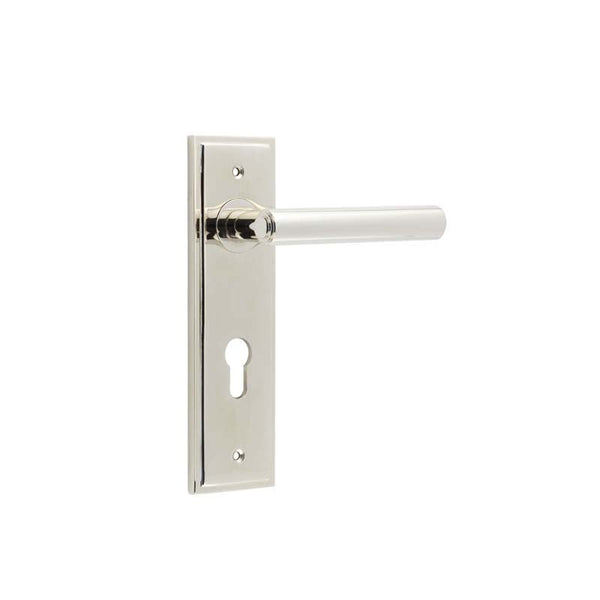 Burlington Richmond Door Handle Din Euro Backplate by Burlington By Frelan
