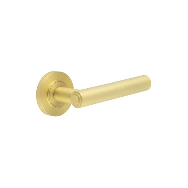 Burlington Richmond Door Handles On Plain Rose