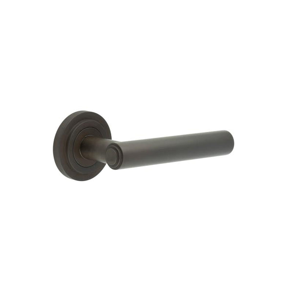 Burlington Richmond Door Handles On Stepped Rose
