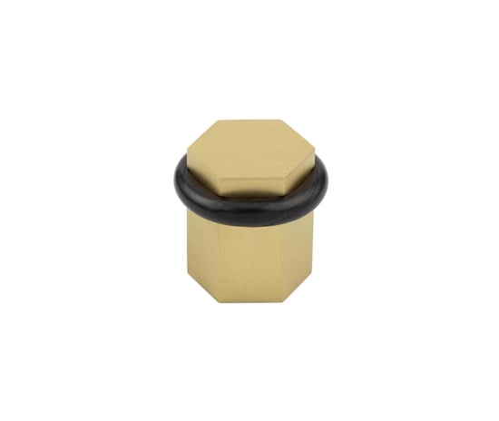 Burlington Hexagonal Floor Mounted Door Stops
