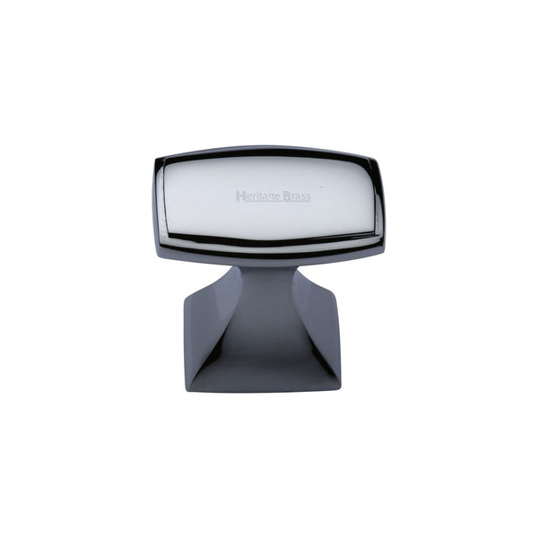 Deco Cabinet Knob by M Marcus - Heritage Brass
