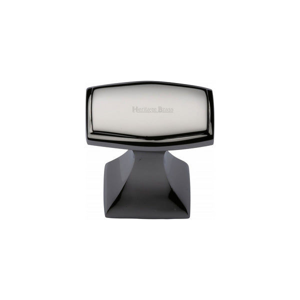 Deco Cabinet Knob by M Marcus - Heritage Brass