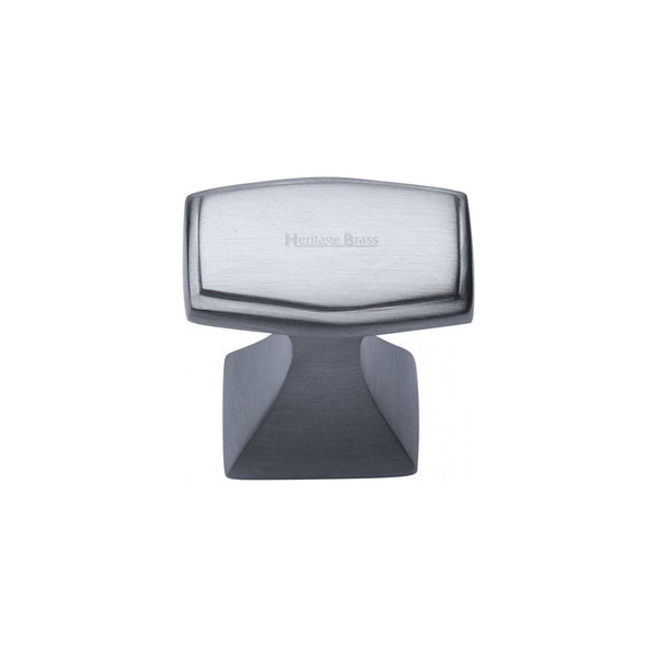 Deco Cabinet Knob by M Marcus - Heritage Brass