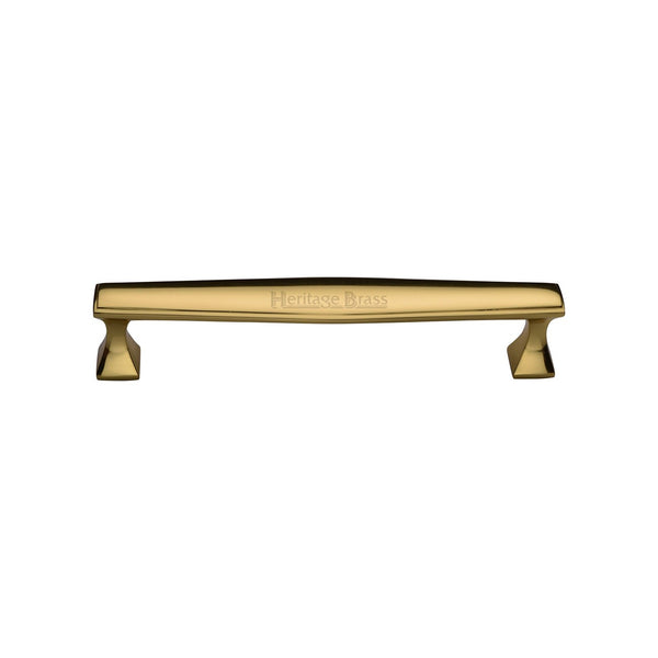 Deco Cabinet Pull Handle by M Marcus - Heritage Brass