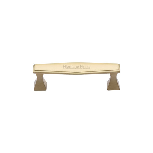 Deco Cabinet Pull Handle by M Marcus - Heritage Brass