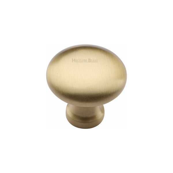 Victorian Round Cabinet Knob by M Marcus - Heritage Brass