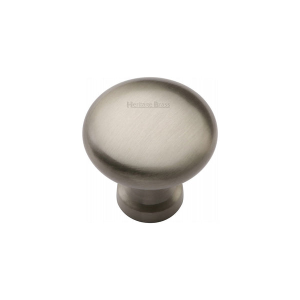Victorian Round Cabinet Knob by M Marcus - Heritage Brass