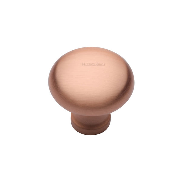 Victorian Round Cabinet Knob by M Marcus - Heritage Brass