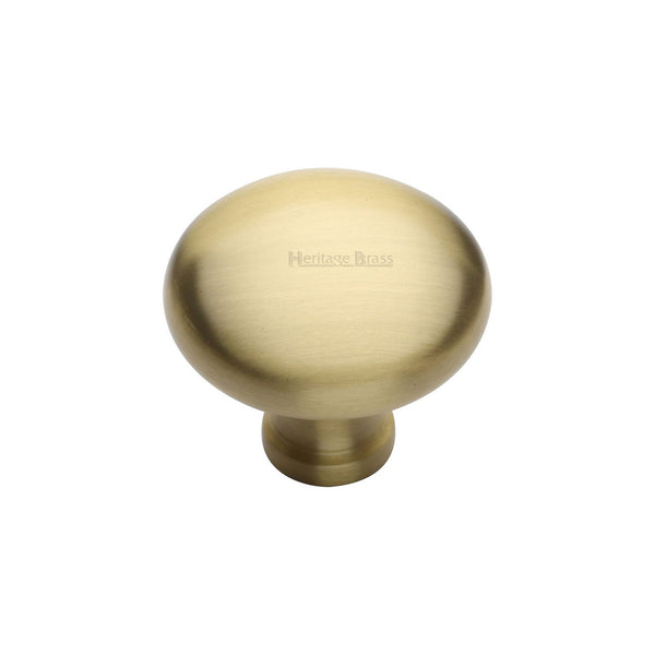 Victorian Round Cabinet Knob by M Marcus - Heritage Brass