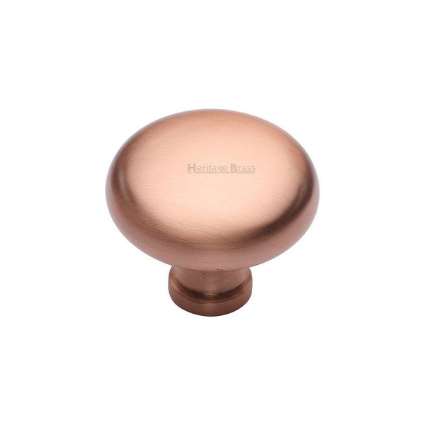 Victorian Round Cabinet Knob by M Marcus - Heritage Brass
