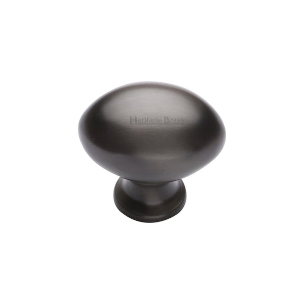 Victorian Oval Cabinet Knob by M Marcus - Heritage Brass