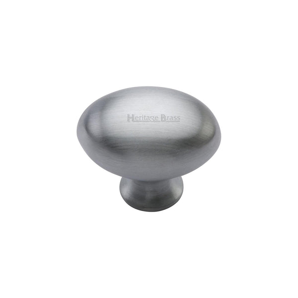 Victorian Oval Cabinet Knob by M Marcus - Heritage Brass