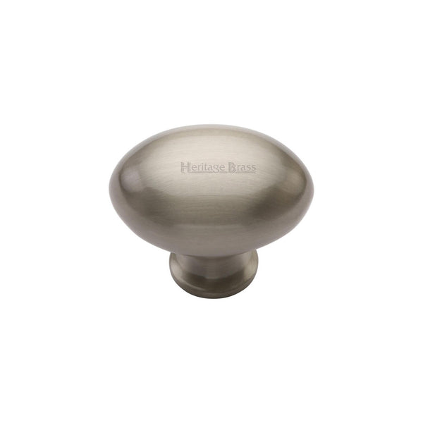 Victorian Oval Cabinet Knob by M Marcus - Heritage Brass