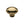 Victorian Oval Cabinet Knob by M Marcus - Heritage Brass