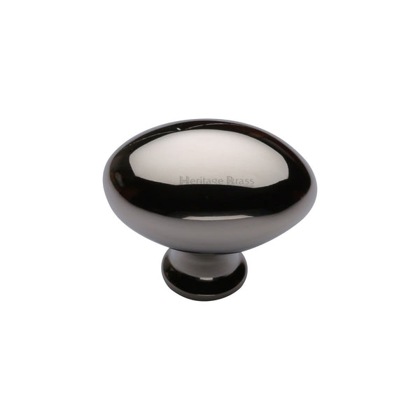 Victorian Oval Cabinet Knob by M Marcus - Heritage Brass
