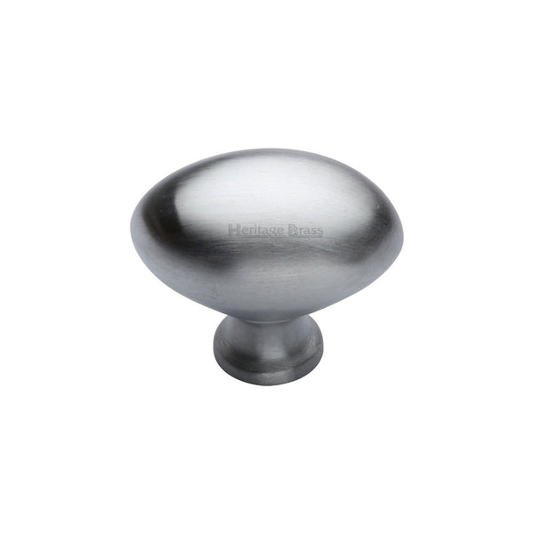 Victorian Oval Cabinet Knob by M Marcus - Heritage Brass