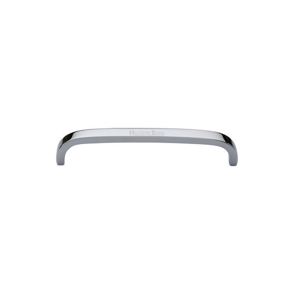 Curved D Shaped Cabinet Pull Handle by M Marcus - Heritage Brass